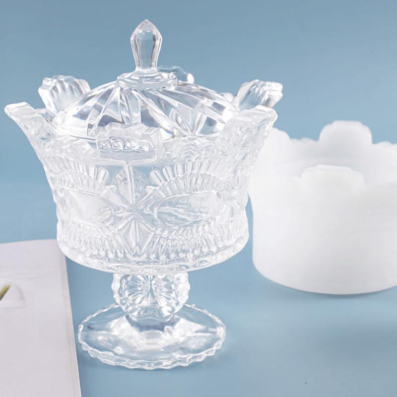 Pha Lê Hộp Lưu Trữ Khuôn Silic - đánh giá và giá Resin Art Equipment