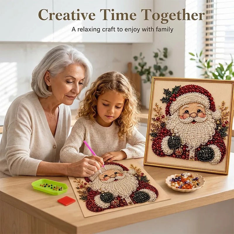 Christmas Pearl Diamond Painti - đánh giá và giá Resin Art Work