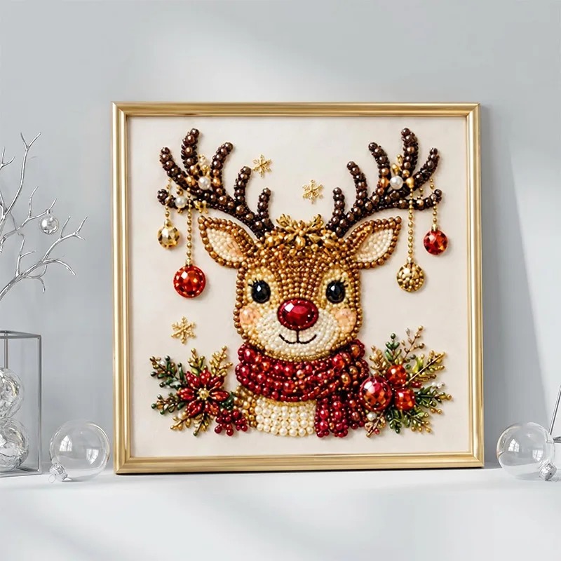 Christmas Pearl Diamond Painti - đánh giá và giá Resin Art Work