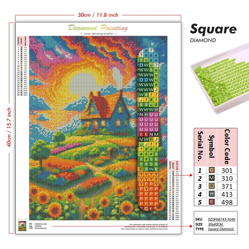 Diamond Painting Classic Japan - đánh giá và giá Resin Art Work