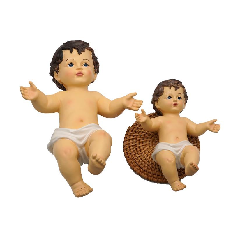 6cm/10cm/15cm Baby Jesus Doll  - đánh giá và giá Resin Art Baby