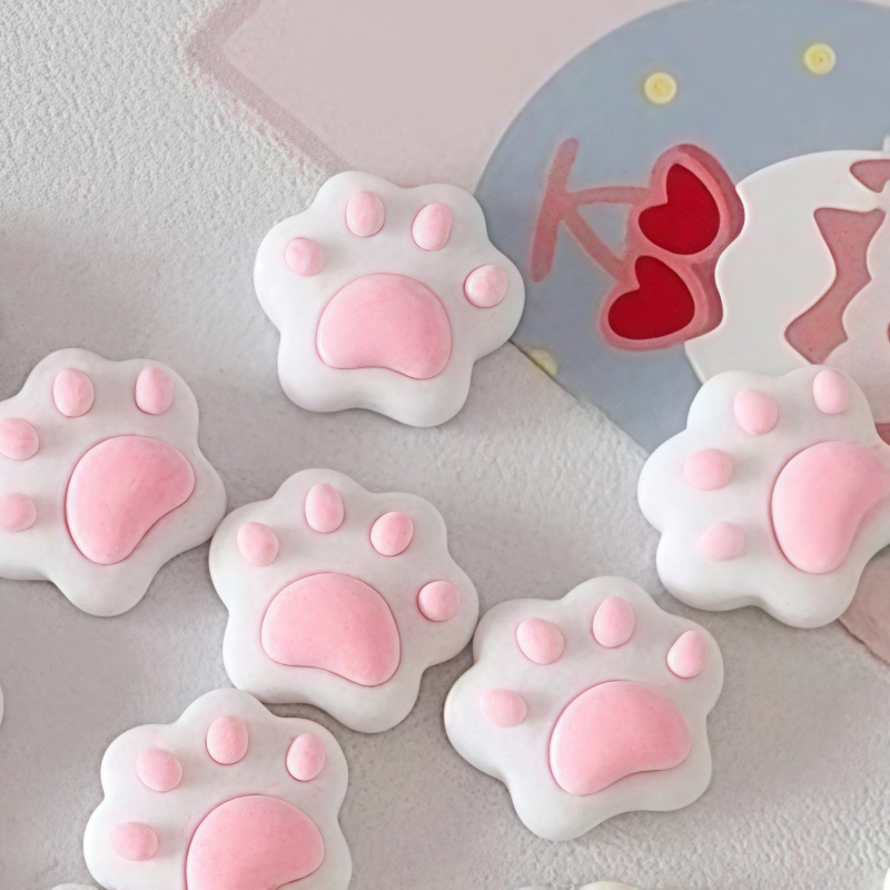 30pc Cute Cat Paw Mini Accesso - đánh giá và giá Resin Art Case