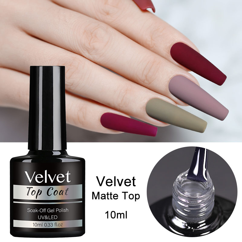 10ml Velvet Matte Top Coat Gel - đánh giá và giá Resin Art Equipment