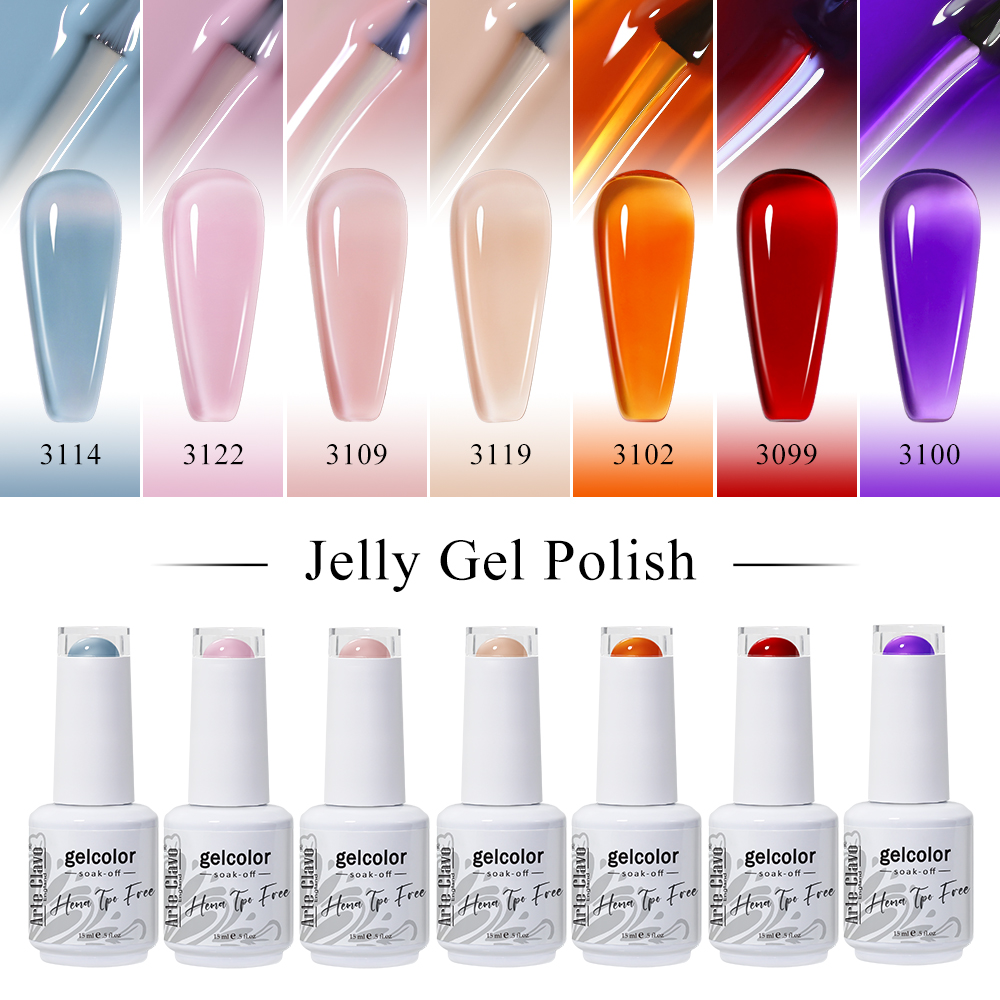 Arte Clavo 15ml Jelly Gel Nail - đánh giá và giá Resin Art Equipment