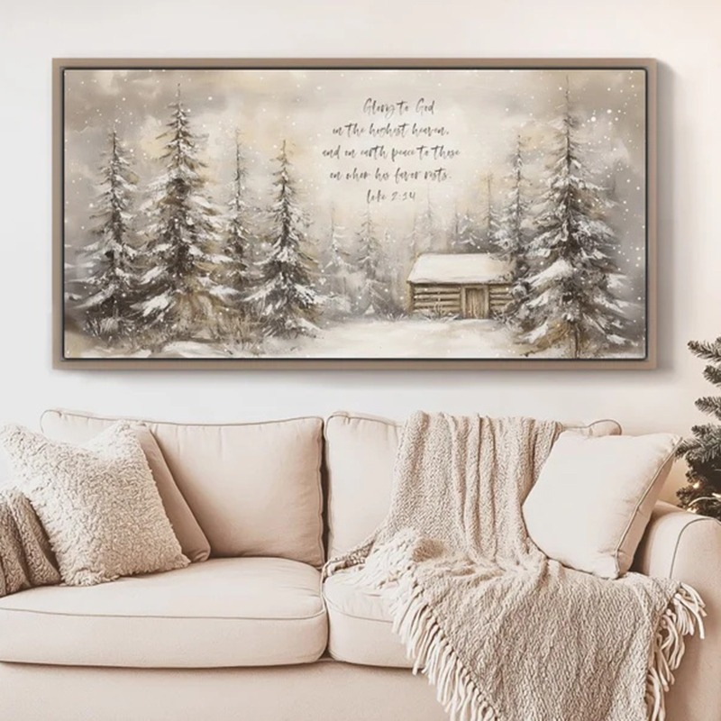 Christmas Bible Verse Wall Art - đánh giá và giá Resin Art Work