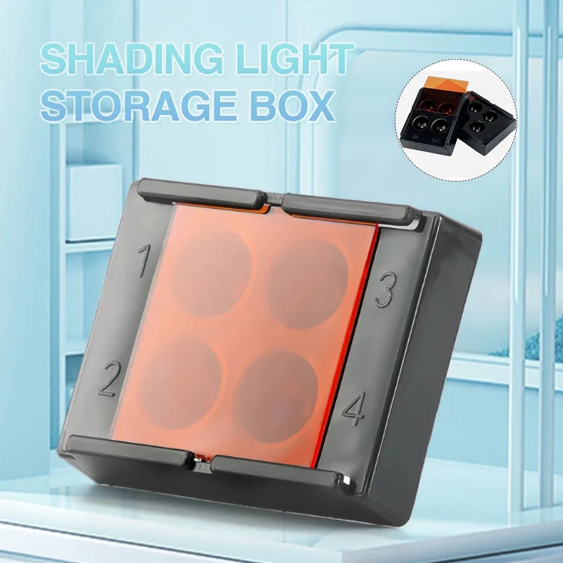 4/8 Slots Dental Resin Shade L - đánh giá và giá Resin Art Case