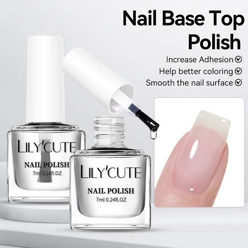 LILYCUTE 7ml  Nail Base Top Po - đánh giá và giá Resin Art Equipment