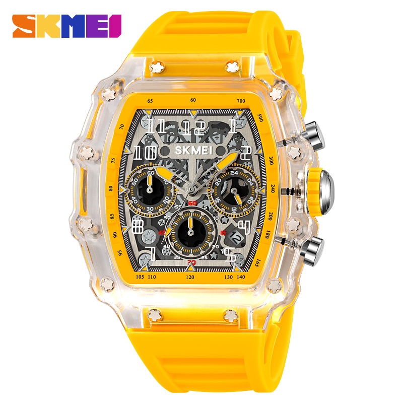 SKMEI 2305 Fashion Quartz Spor - đánh giá và giá Resin Art Case