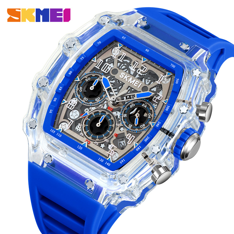 SKMEI 2305 Fashion Quartz Spor - đánh giá và giá Resin Art Case