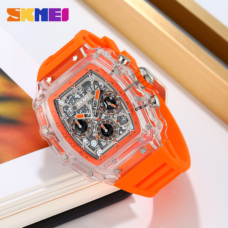 SKMEI 2305 Fashion Quartz Spor - đánh giá và giá Resin Art Case