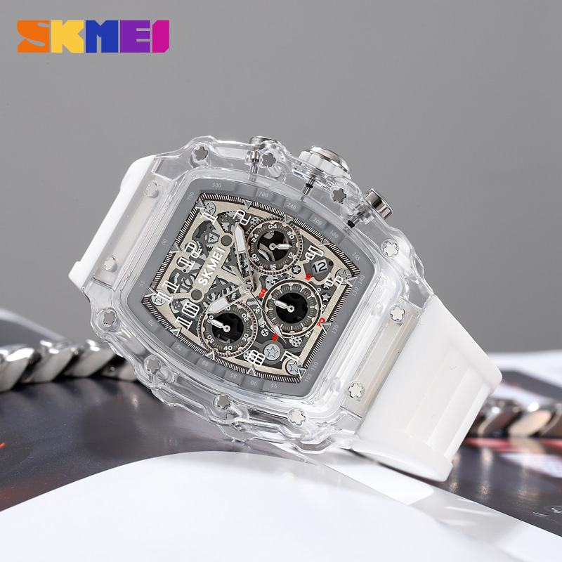 SKMEI 2305 Fashion Quartz Spor - đánh giá và giá Resin Art Case