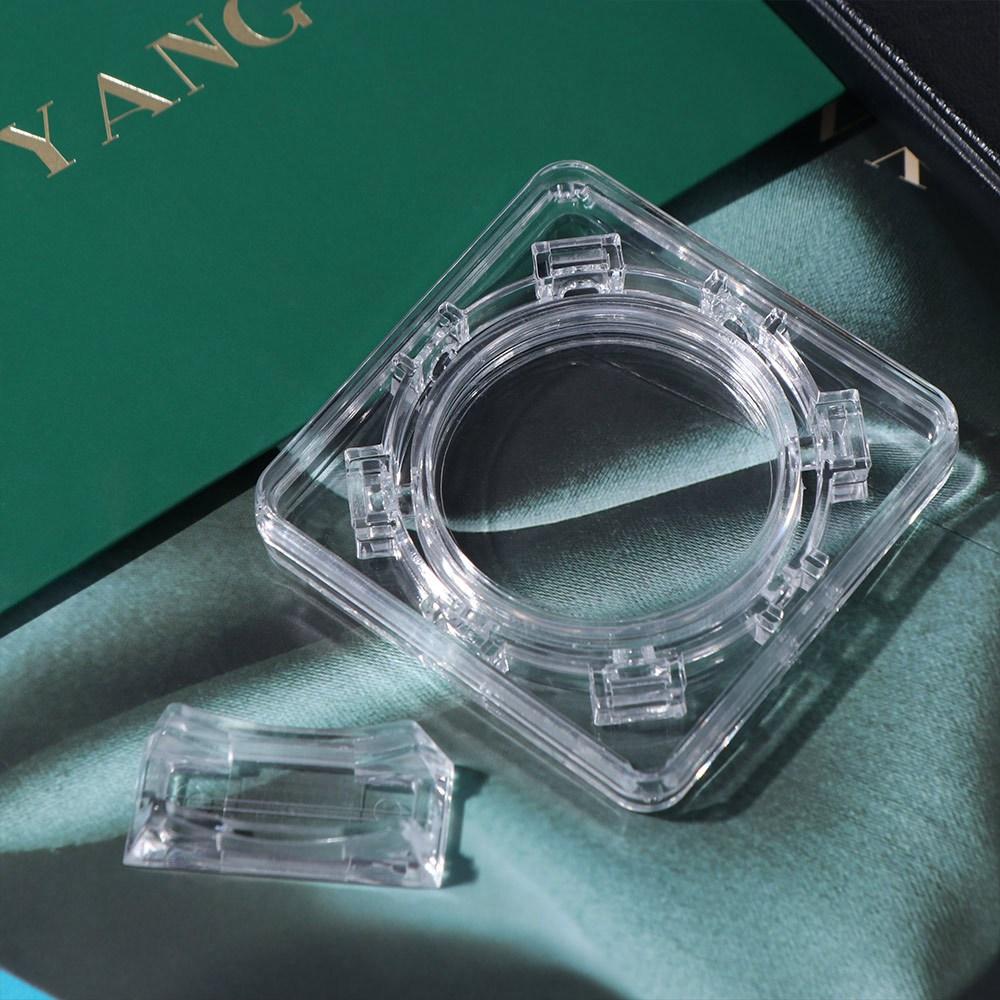 Gift Rotatable Coin Display Ca - đánh giá và giá Resin Art Case