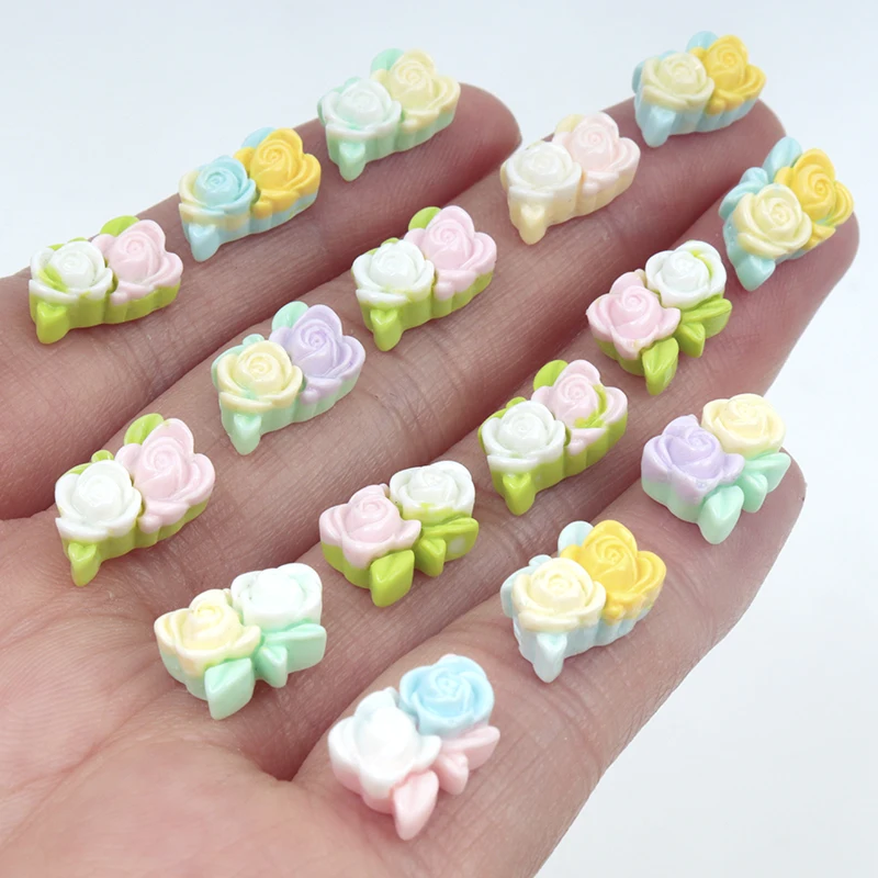 30/300pcs Mini Flowers Resin P - đánh giá và giá Resin Art Case