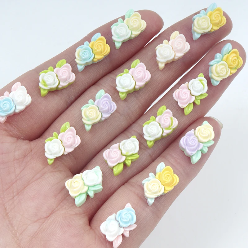 30/300pcs Mini Flowers Resin P - đánh giá và giá Resin Art Case