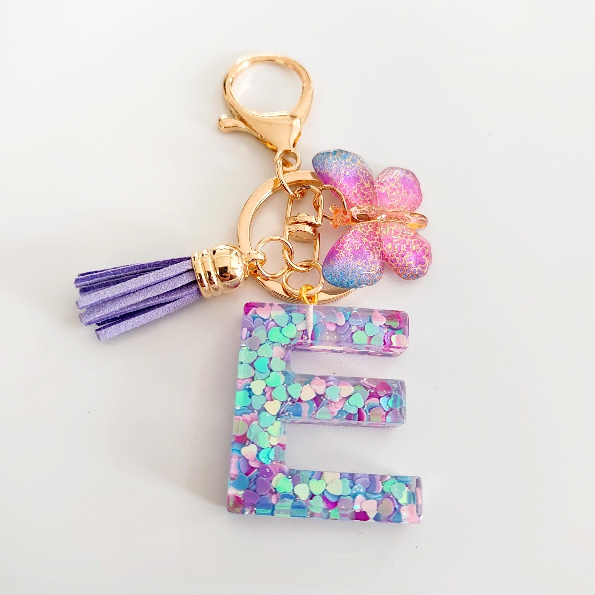Fashion butterfly Fringe Initi - đánh giá và giá Resin Art Alphabet